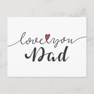 Hou van je vader Happy Vaderdag   BRIEFKAART