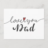 Hou van je vader Happy Vaderdag | BRIEFKAART (Voorkant)