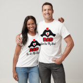 ↷Hou van je vader, je bent mijn held Casual Basic T-shirt (Unisex)