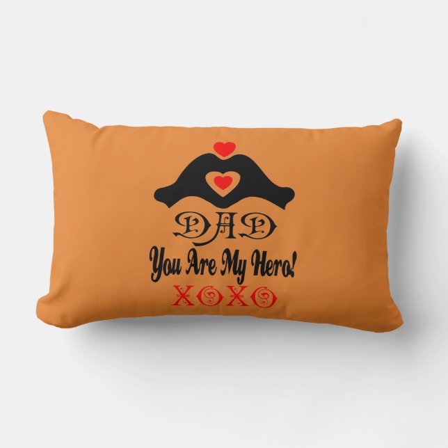 ↷Hou van je vader, je bent mijn held fantastische  Kussen (Voorkant)
