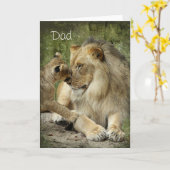 Hou van je vader kaart (Gele Bloem)