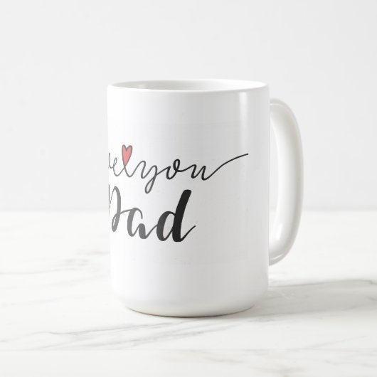 Hou van je vader koffiemok (Voorkant rechts)