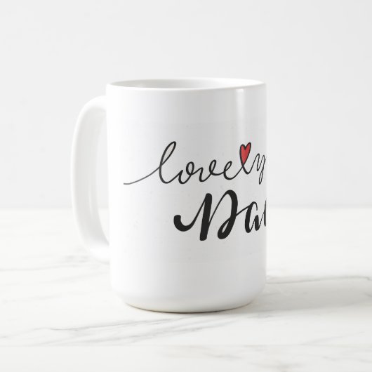 Hou van je vader koffiemok (Voorkant links)