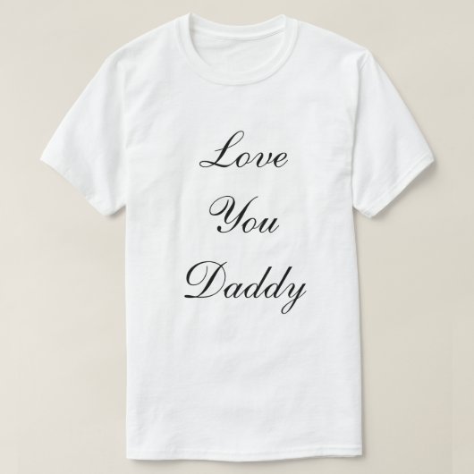 Hou van je vader t-shirt (Design voorkant)