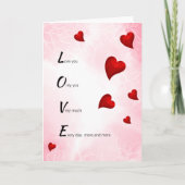 Hou van je, Valentijn Kaart (Voorkant)