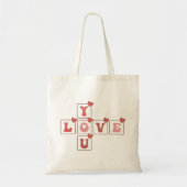 Hou van je Valentijnsdag Tote Bag (Voorkant)