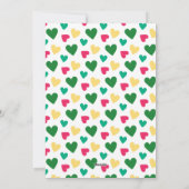 HOU VAN JE, VEEL | Funny T-Rex Valentijnsdag Feestdagenkaart (Achterkant)