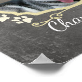 Hou van je voor altijd Dog Memorial Keepslag Poster (Hoek)