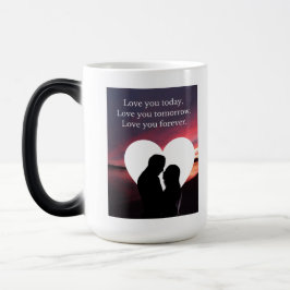 Hou van je voorliefde magische mok