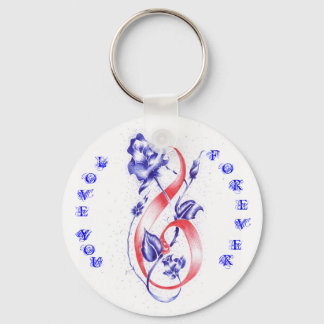 Hou van je voorliefde sleutelhanger