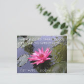 HOU VAN JE, VROLIJKE VERJAARDAG, WORD GOED BRIEFKAART (Staand voorkant)