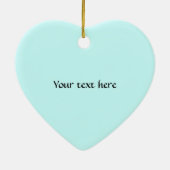 Hou van je wereld! keramisch ornament (Achterkant)