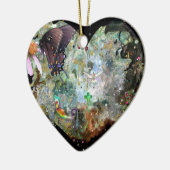 Hou van je wereld! keramisch ornament (Links)