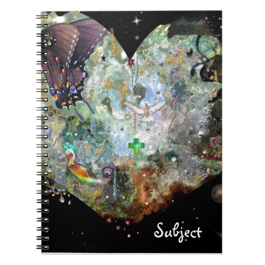 Hou van je wereld! notitieboek (Voorkant)