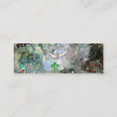 Hou van je wereld, sjabloon mini visitekaartje (Achterkant)