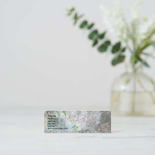 Hou van je wereld, sjabloon mini visitekaartje