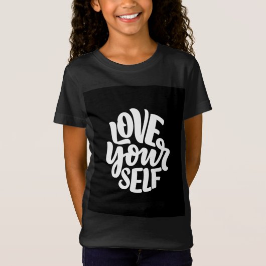 Hou van je zelf T-shirt (Voorkant)