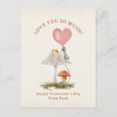 Hou van je zo Mush Mushroom School Valentijn Foto Briefkaart (Voorkant)