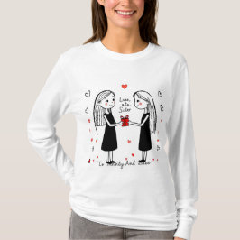 Hou van je zus t-shirt