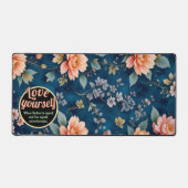Hou van jezelf - bloemontwerp bureaumat (Voorkant)