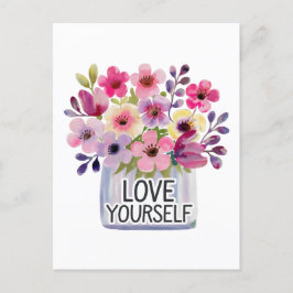Hou van jezelf briefkaart