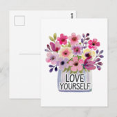Hou van jezelf briefkaart (Voorkant / Achterkant)