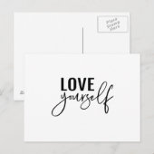 hou van jezelf briefkaart (Voorkant / Achterkant)