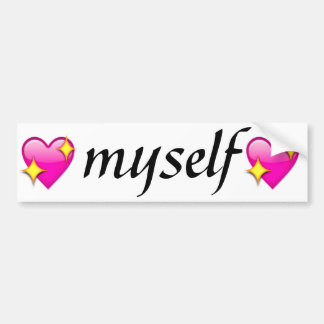 hou van jezelf bumpersticker