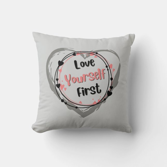 Hou van jezelf eerste BFTG kussen (Voorkant)