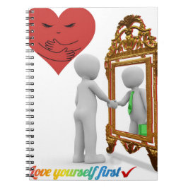 Hou van jezelf Eerste Motivatie Notitieboek | zelf