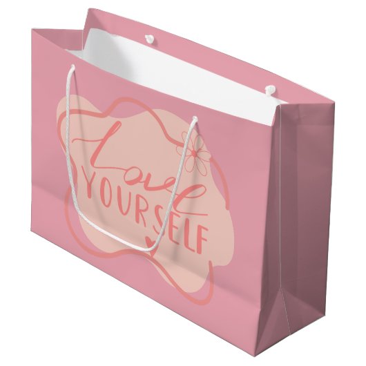 Hou van jezelf  groot cadeauzakje (Voorkant Gekanteld)