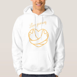Hou van jezelf hoodie