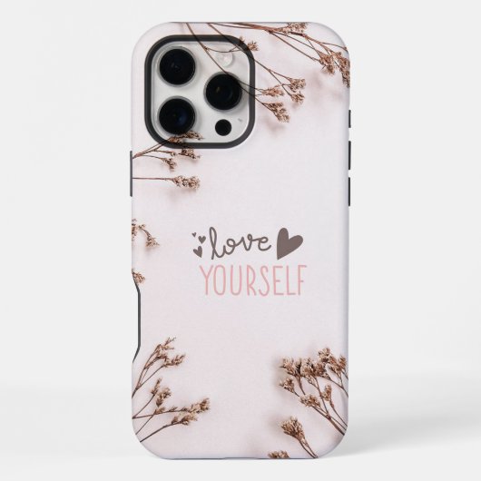 Hou van jezelf iPhone hoesje (Achterkant)