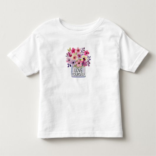 Hou van jezelf kinder shirts (Voorkant)