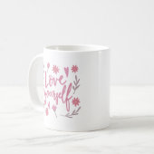 hou van jezelf koffiemok (Voorkant links)