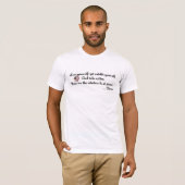 Hou van jezelf, kom buiten jezelf t-shirt (Voorkant volledig)