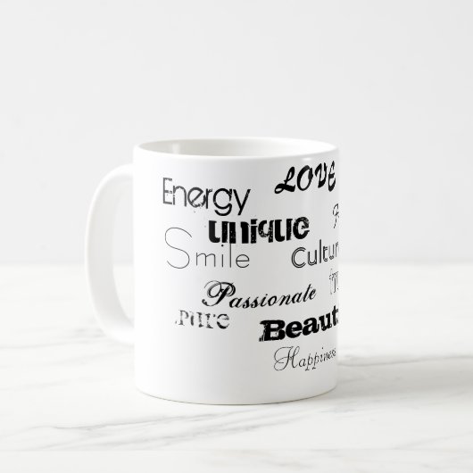 hou van jezelf mok (Voorkant links)