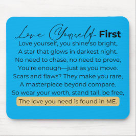 Hou van jezelf muismat