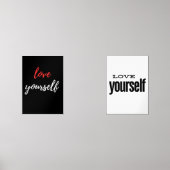 hou van jezelf muurkunst sets (Voorkant)