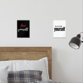 hou van jezelf muurkunst sets (Slaapkamer)