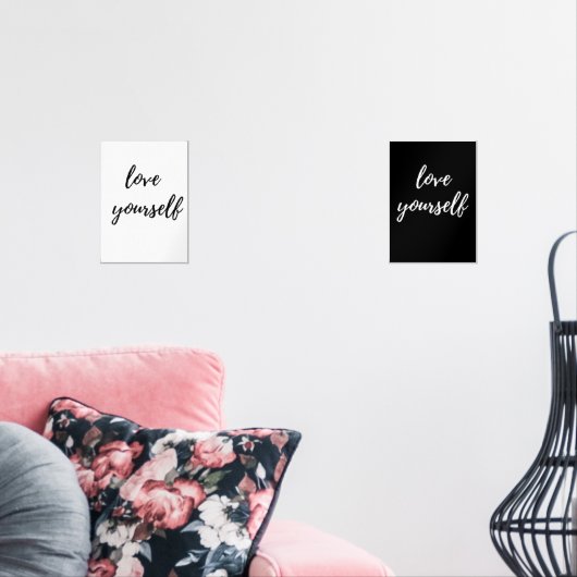 hou van jezelf muurkunst sets (Woonkamer)