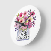 Hou van jezelf ronde klok (Hoek)