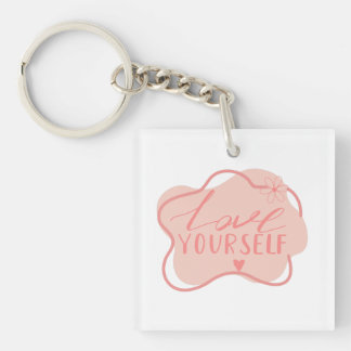 Hou van jezelf  sleutelhanger