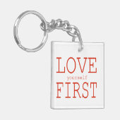 Hou van jezelf sleutelhanger (Voorkant Links)