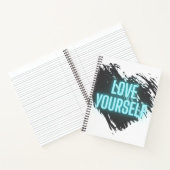 Hou van jezelf spiraal notitieboek, harde dekking notitieboek (Binnen)