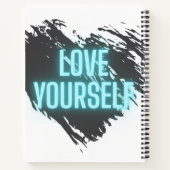 Hou van jezelf spiraal notitieboek, harde dekking notitieboek (Achterkant)