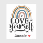 Hou van jezelf sticker (Vel)