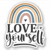 Hou van jezelf sticker (Voorkant)