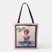 Hou van jezelf Sugar Skull Tote Bag (Achterkant)