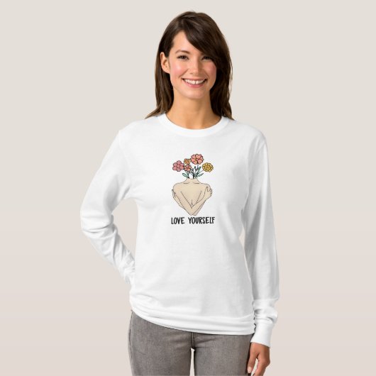Hou van jezelf t-shirt (Voorkant volledig)